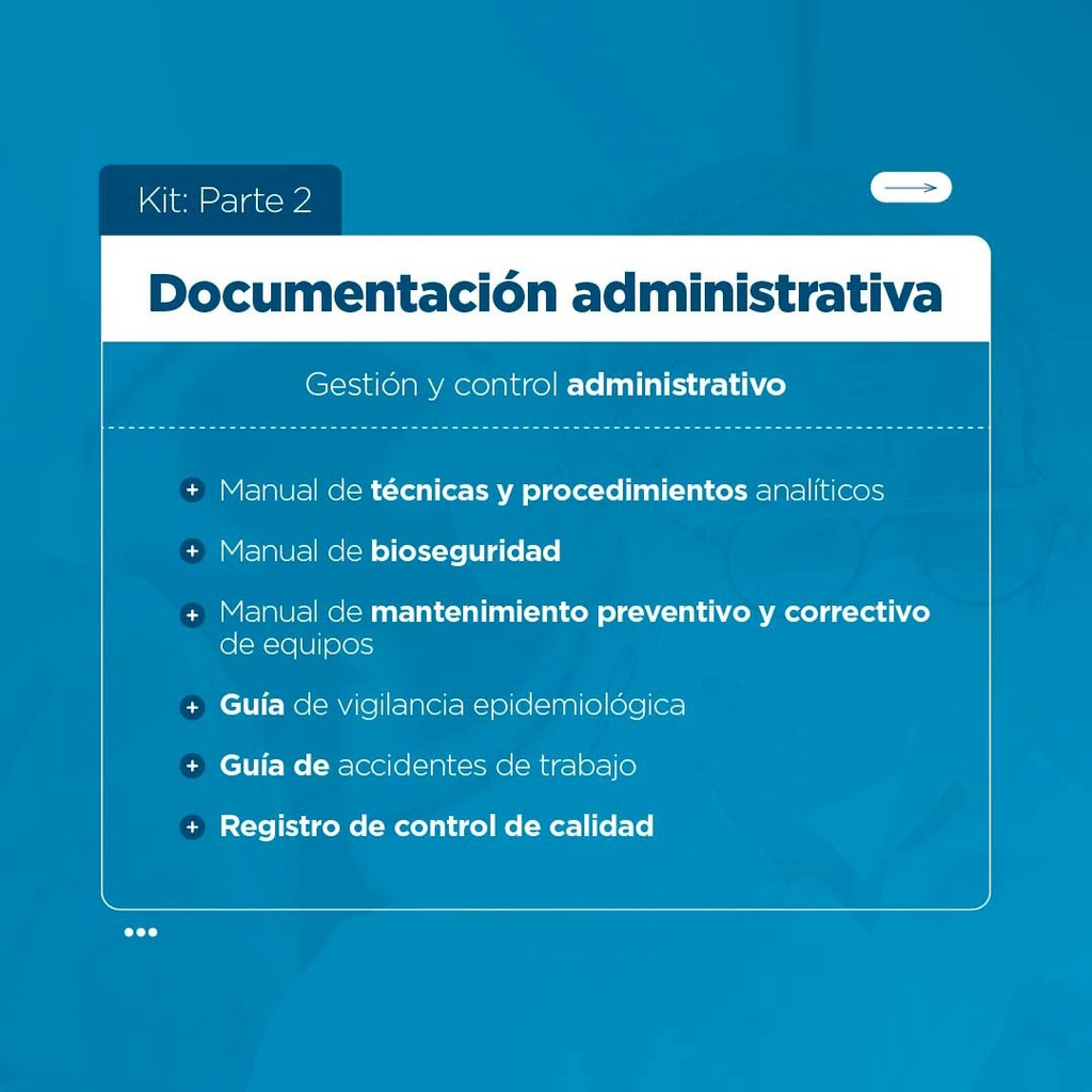 Kit de documentación para permiso de Laboratorio
