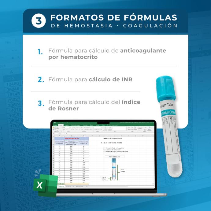 Pack de 3 Fórmulas de Coagulación