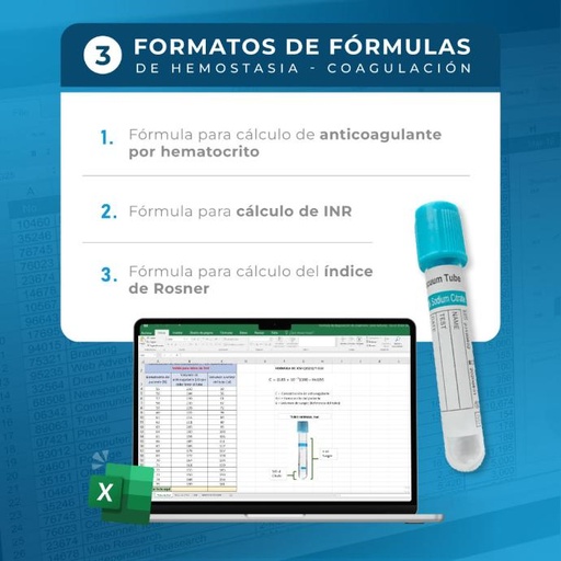 [PA0005] Pack de 3 Fórmulas de Coagulación