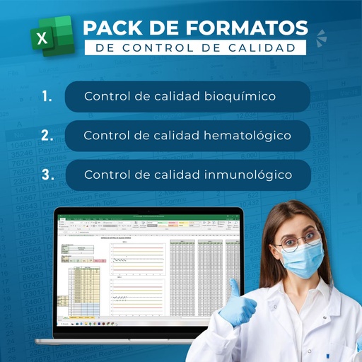 [PA0003] Pack de formatos de Control de calidad.