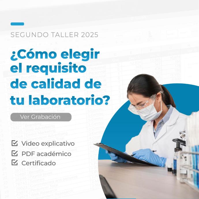 Requisito de calidad en el Laboratorio Clínico - 2do Taller 2025