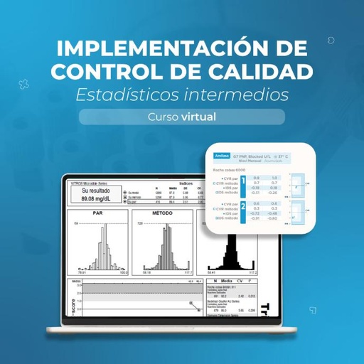 Implementación de Control de Calidad (CCI): Estadísticos Intermedios