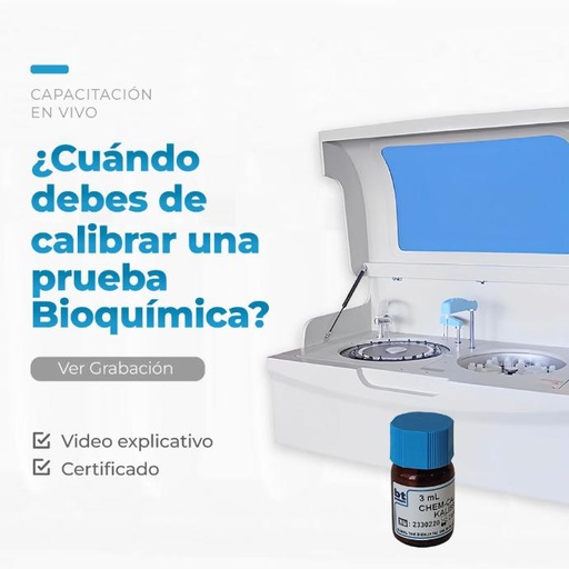 ¿Cuándo calibrar una prueba Bioquímica? - Taller Live 2 2025