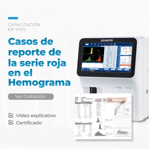 Casos de reporte de serie roja en hemograma, serie de casos 3 - Taller Live 9 2025