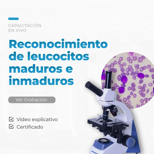 Reconocimiento de Leucocitos maduros e inmaduros, serie de casos 3 - Taller Live 2 2026
