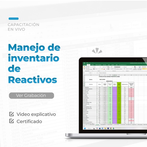 Manejo de Inventario de reactivos - Taller Live 8 2026