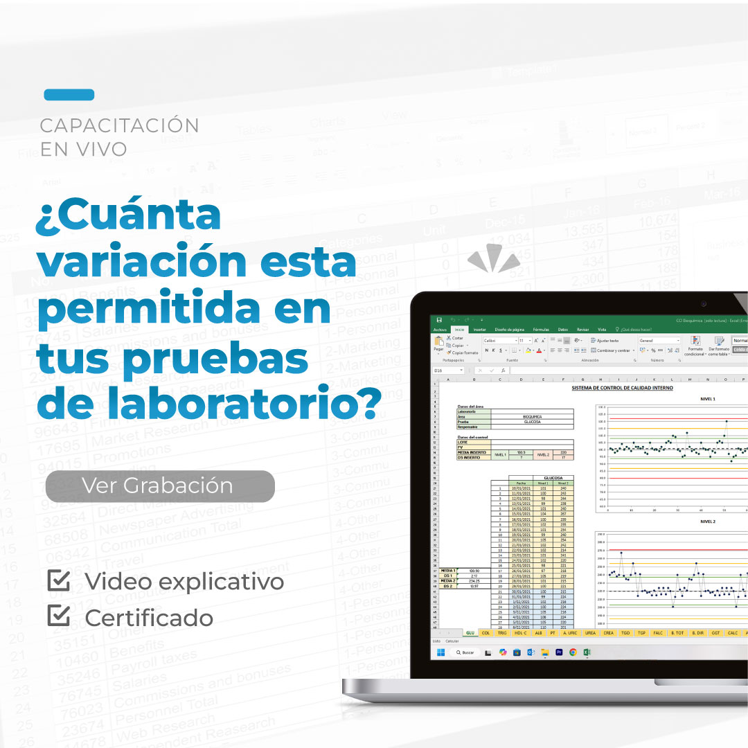 ¿Cuánta variación está permitida en tus pruebas de laboratorio? - Taller Live 10 2026