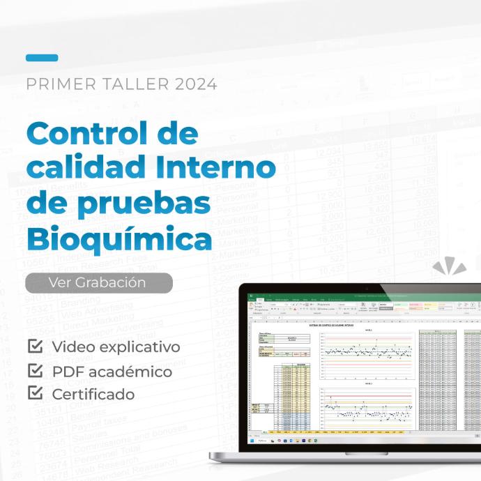 Control de Calidad de Pruebas Bioquímicas - 1er Taller 2024